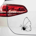 Schmetterling Abstrakt Aufkleber 18 - Beispielansicht