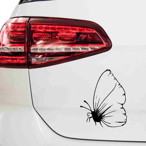 Schmetterling Abstrakt Aufkleber 18 - Beispielansicht