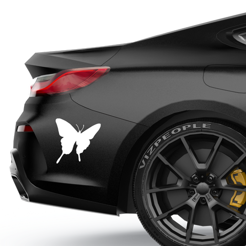 Schmetterling Abstrakt Aufkleber 1 - Beispielansicht