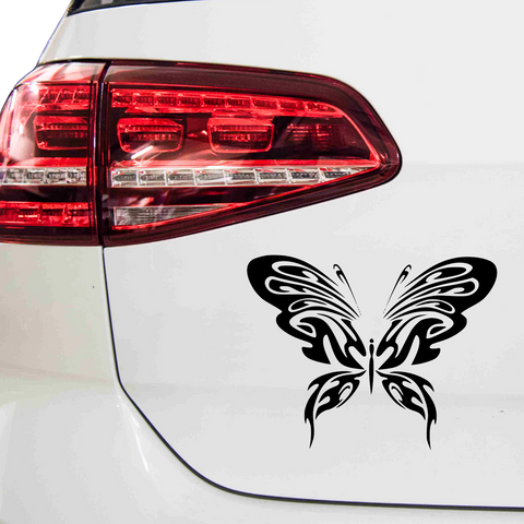 Schmetterling Abstrakt Aufkleber 3 - Beispielansicht