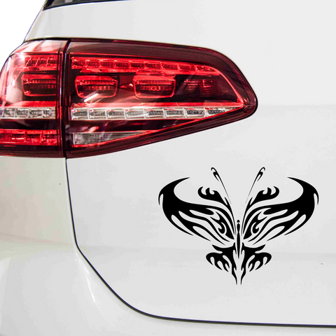 Schmetterling Abstrakt Aufkleber 6 - Beispielansicht