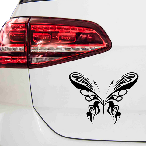 Schmetterling Abstrakt Aufkleber 7 - Beispielansicht
