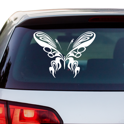 Schmetterling Abstrakt Aufkleber 7 - Beispielansicht