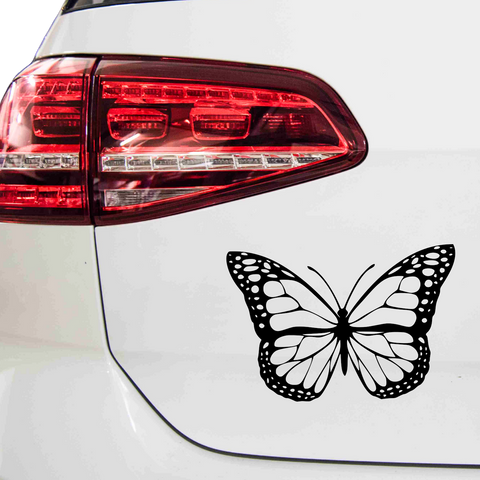 Schmetterling Abstrakt Aufkleber 9 - Beispielansicht