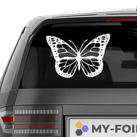 Schmetterling Abstrakt Aufkleber 9 - Beispielansicht