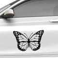 Schmetterling Abstrakt Aufkleber 9 - Beispielansicht