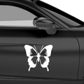 Schmetterling Blüte Aufkleber - Beispielansicht