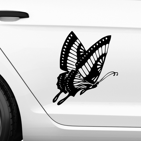 Schmetterling Majestetic Aufkleber - Beispielansicht