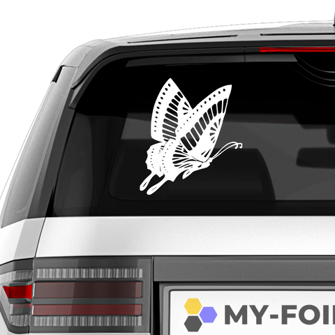Schmetterling Majestetic Aufkleber - Beispielansicht