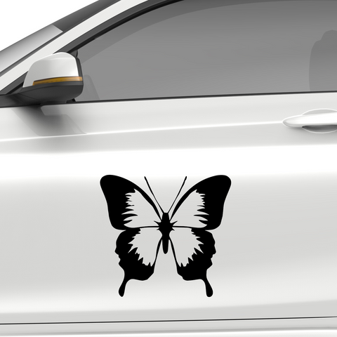 Schmetterling Muster Aufkleber 12 - Beispielansicht
