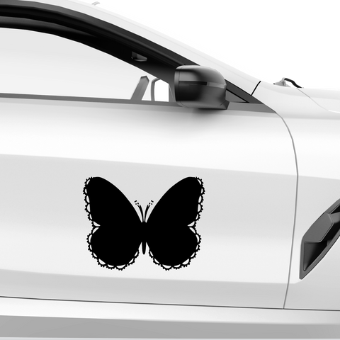 Schmetterling Muster Aufkleber 1 - Beispielansicht