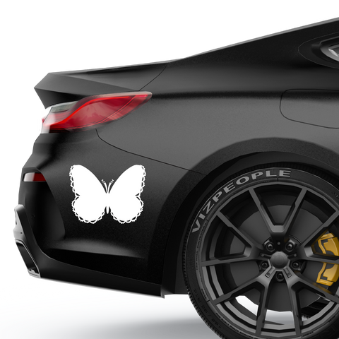 Schmetterling Muster Aufkleber 1 - Beispielansicht