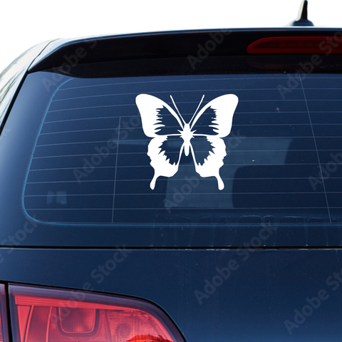 Schmetterling Muster Aufkleber 5 - Beispielansicht