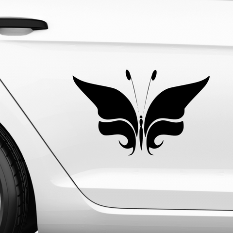 Schmetterling Muster Aufkleber 6 - Beispielansicht