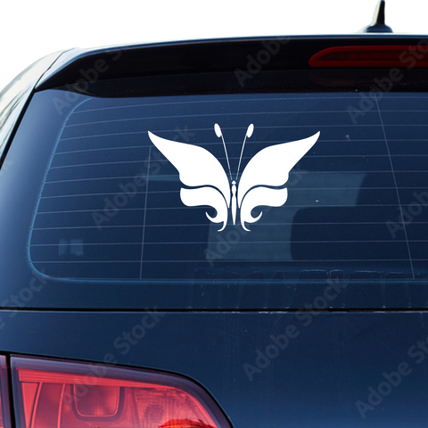 Schmetterling Muster Aufkleber 6 - Beispielansicht