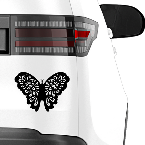 Schmetterling Muster Aufkleber 7 - Beispielansicht