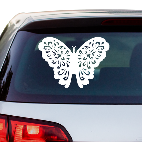 Schmetterling Muster Aufkleber 7 - Beispielansicht