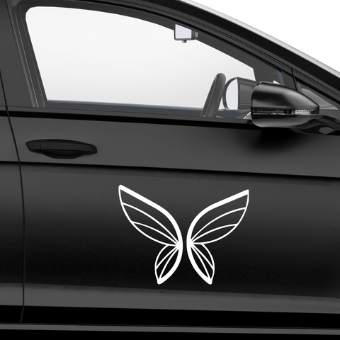 Schmetterling Muster Aufkleber 8 - Beispielansicht