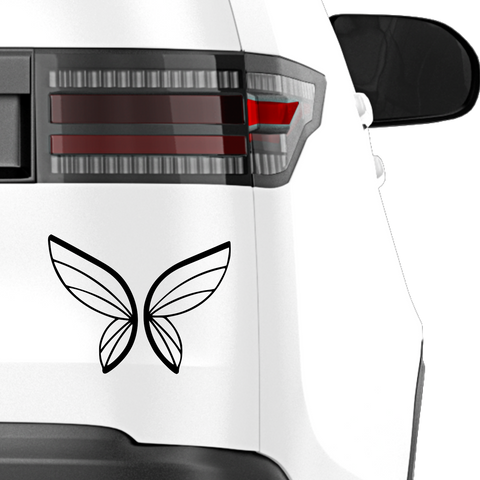 Schmetterling Muster Aufkleber 8 - Beispielansicht
