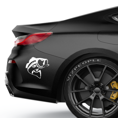 Schwarzbarsch 1 Aufkleber - Beispielansicht