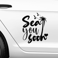 Sea you soon Aufkleber - Beispielansicht
