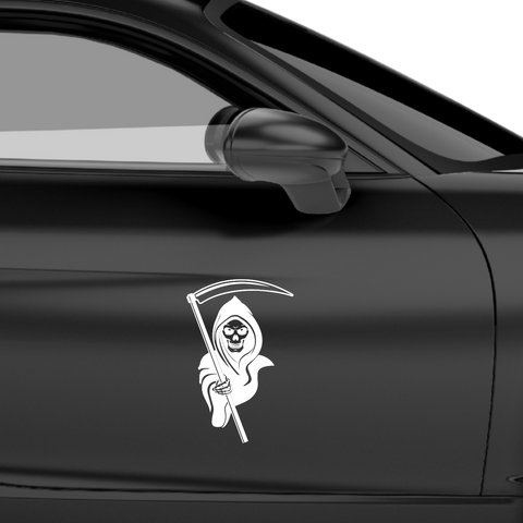 Sensenmann Aufkleber - Beispielansicht