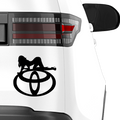 Sexy Toyota Aufkleber - Beispielansicht