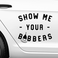 Show me your Boobers Aufkleber - Beispielansicht