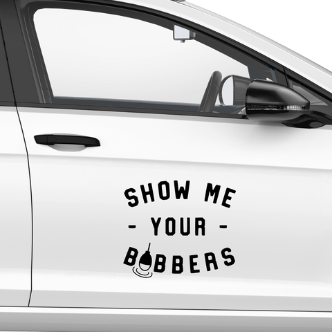 Show me your Boobers Aufkleber - Beispielansicht