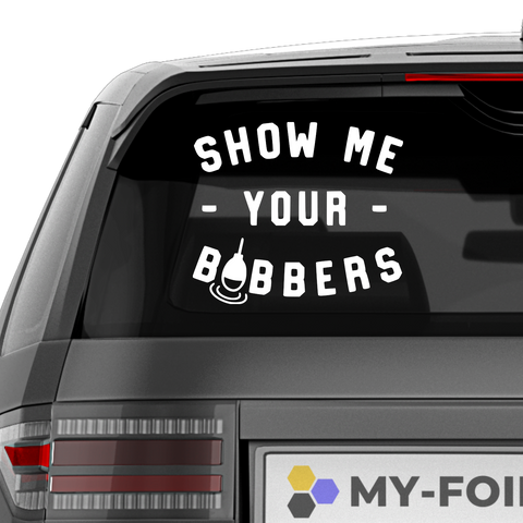 Show me your Boobers Aufkleber - Beispielansicht