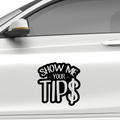 Show me your Tip$ Aufkleber - Beispielansicht