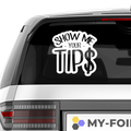 Show me your Tip$ Aufkleber - Beispielansicht