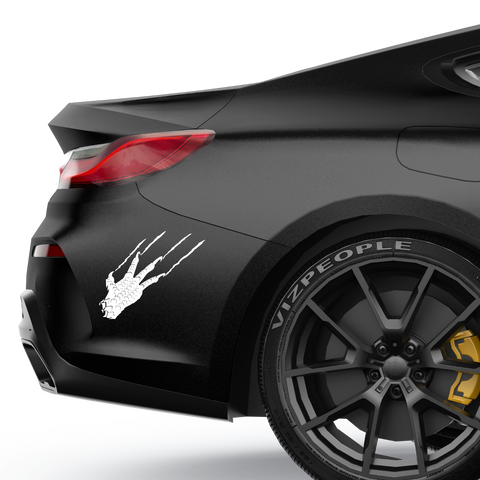 Skorpion Klaue Aufkleber - Beispielansicht