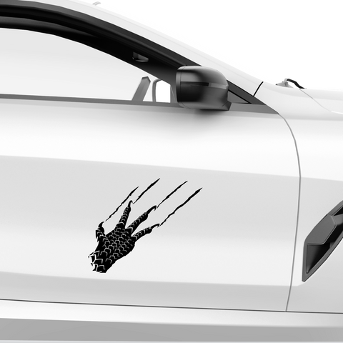 Skorpion Klaue Aufkleber - Beispielansicht