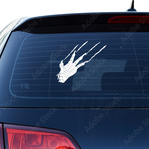 Skorpion Klaue Aufkleber - Beispielansicht