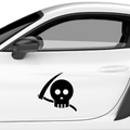 Skull Sensenmann Aufkleber - Beispielansicht