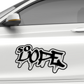 So Dope JDM Aufkleber - Beispielansicht