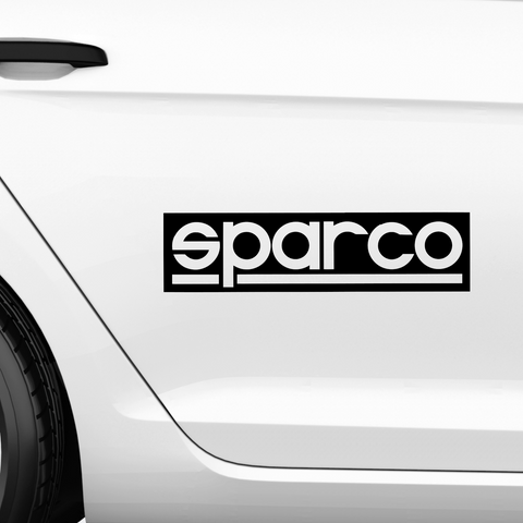 Sparco Aufkleber - Beispielansicht