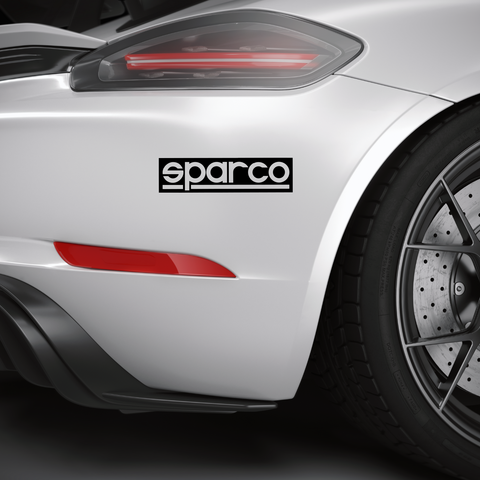 Sparco Aufkleber - Beispielansicht