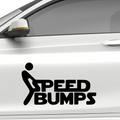 Speed Bumps Aufkleber - Beispielansicht