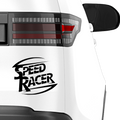 Speed Racer Aufkleber - Beispielansicht