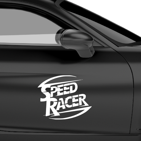 Speed Racer Aufkleber - Beispielansicht