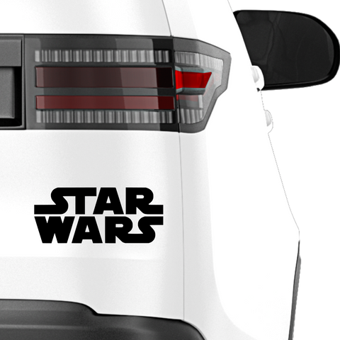 Star Wars Logo Aufkleber - Beispielansicht