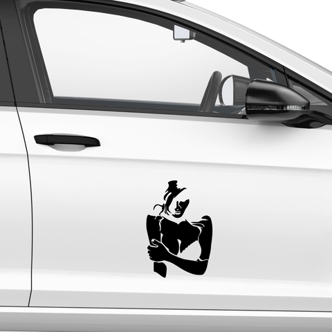 Stille Verführung Aufkleber - Beispielansicht