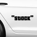 Stock JDM Aufkleber - Beispielansicht