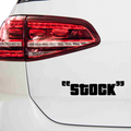 Stock JDM Aufkleber - Beispielansicht