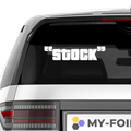 Stock JDM Aufkleber - Beispielansicht