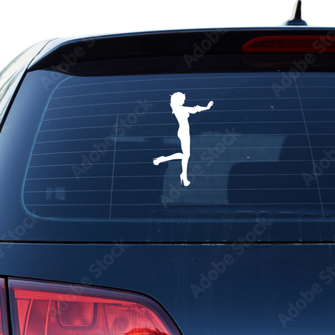 Stripperin Aufkleber - Beispielansicht