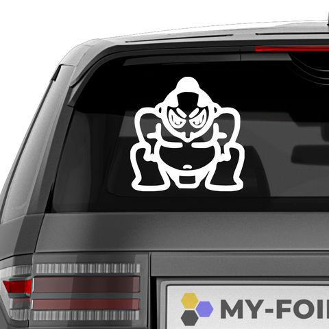 Sumo Aufkleber - Beispielansicht