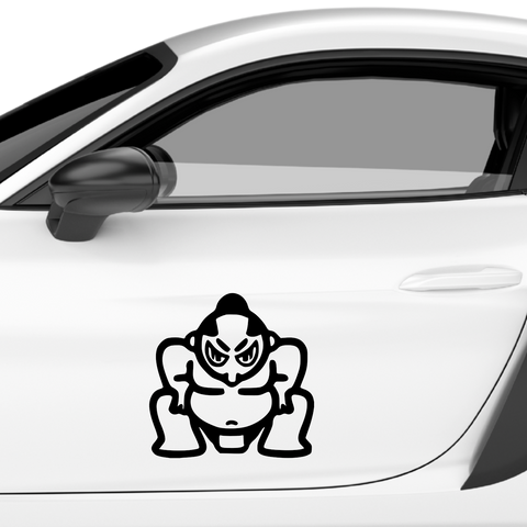 Sumo Aufkleber - Beispielansicht
